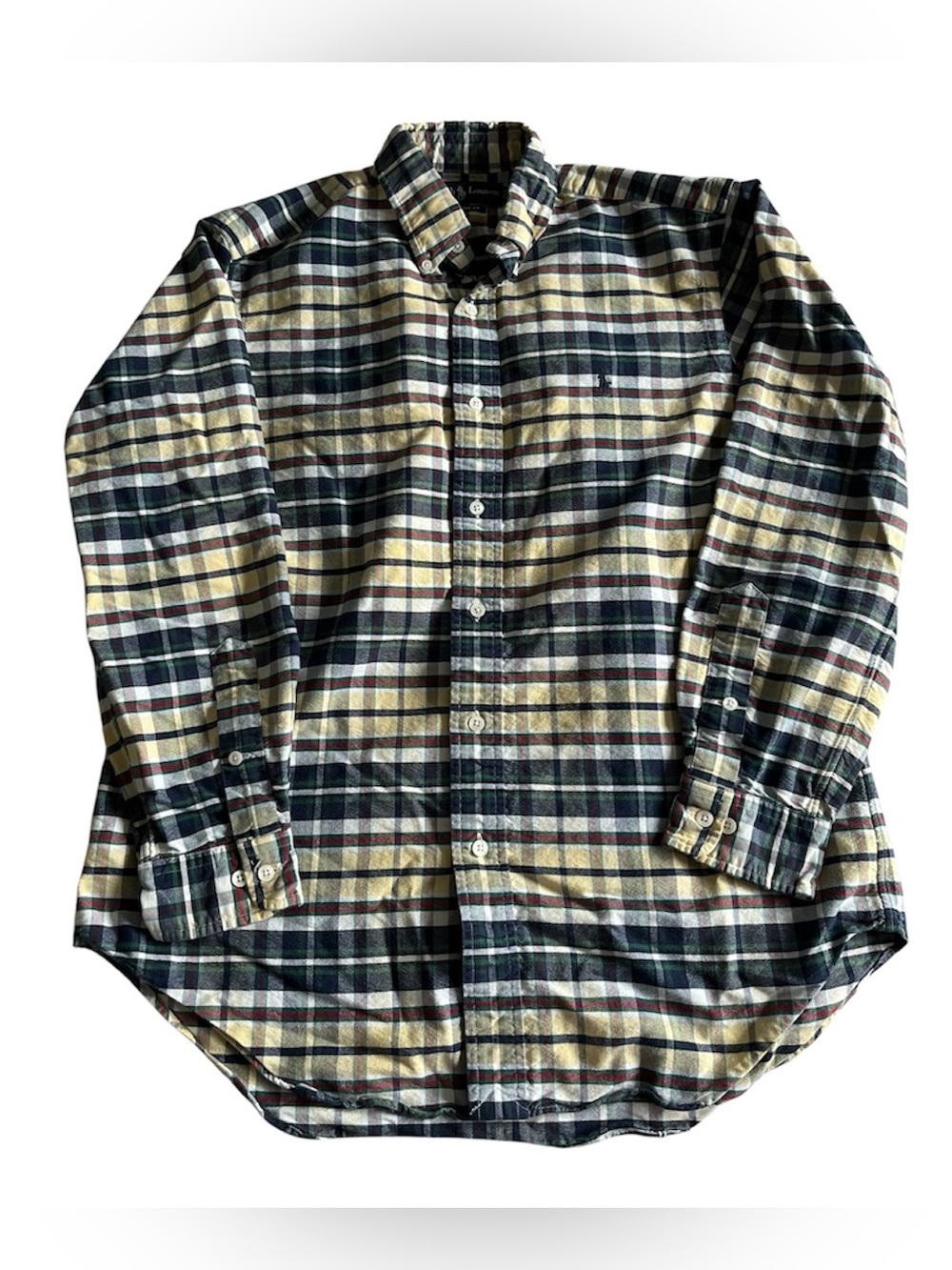 Ralph Lauren Men's Classic Fit Long Sleeve Button-Up Shirt Size 15.5 32/33
